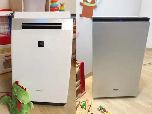 各フロア：加湿器付空気清浄機